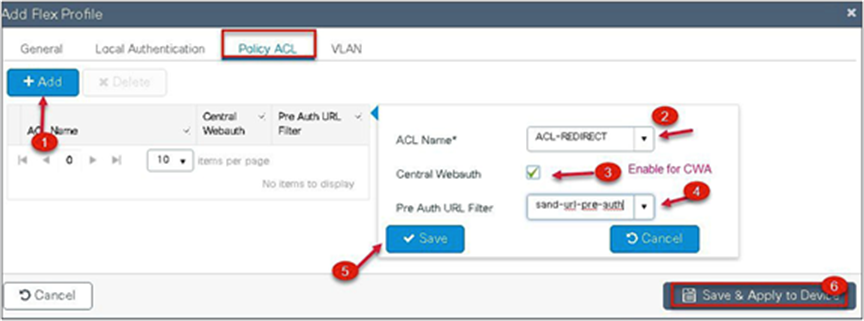 Add Flex Profile