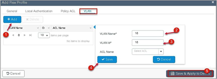 Add Flex Profile