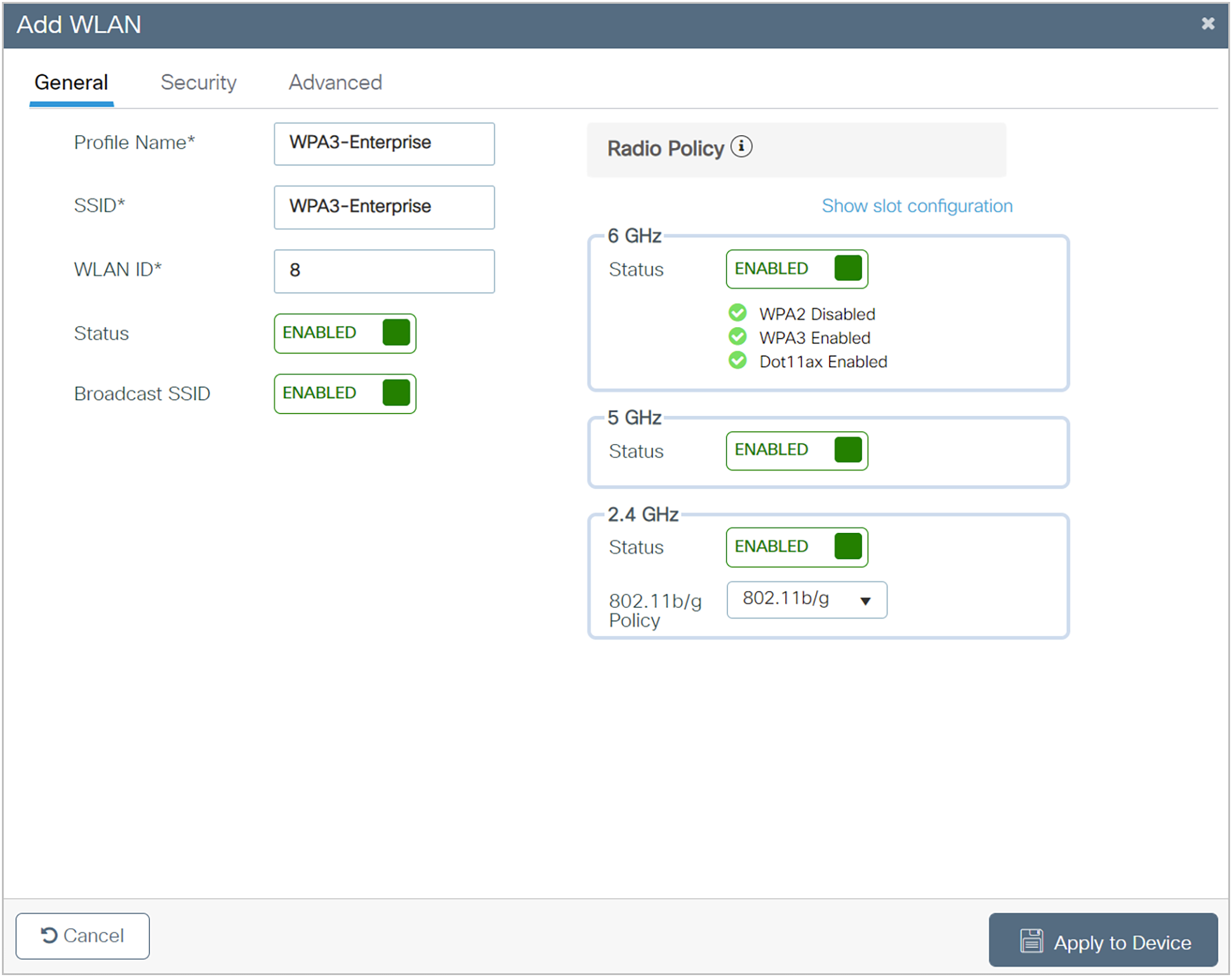 WPA3-Enterprise endpoint and network handshake process
