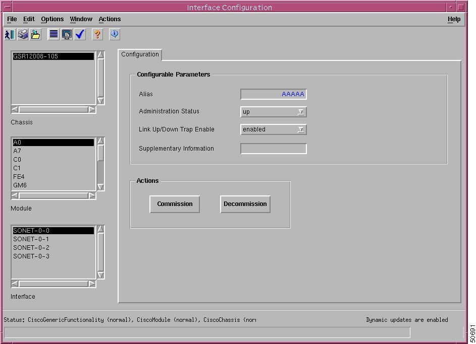Interface Configuration - Cisco