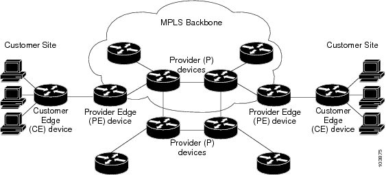 Basic MPLS Layer 3 VPN Terminology