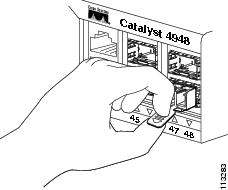Catalyst 4948 Install Guide - SFP Port Configuration [Cisco Catalyst