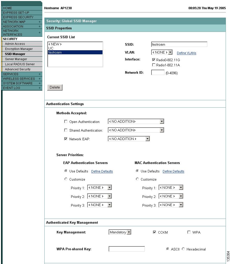 Cisco IOS Software Configuration Guide for Cisco Access Points