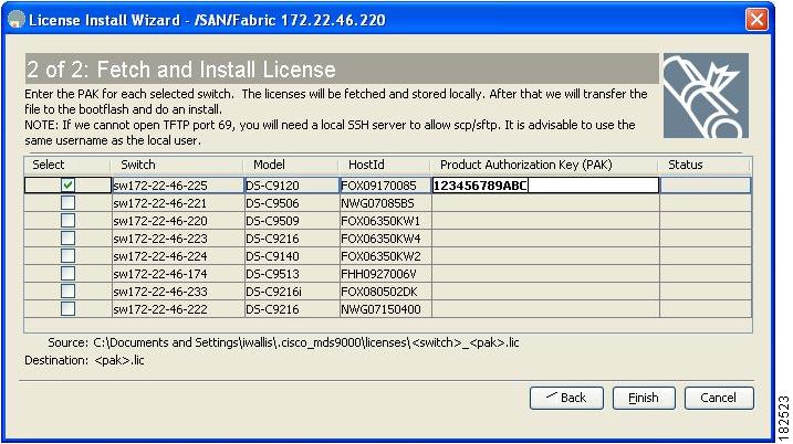 mds 9124 fabric manager