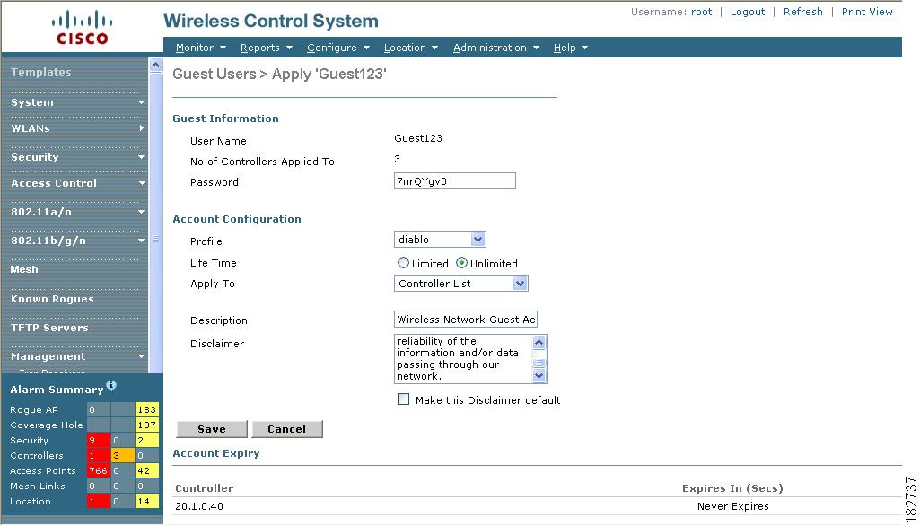 Cisco Wireless Control System Configuration Guide, Release 4.1 Using