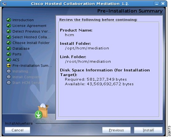 Installation Guide for Cisco Hosted Collaboration Mediation 1.1 ...