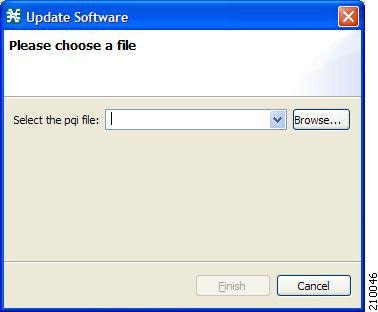 Update Software dialog