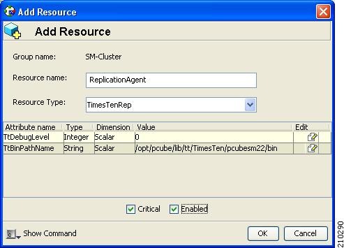 Adding TimesTen Replication Agent