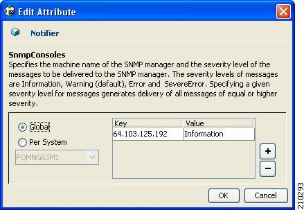 Configuring SNMP Console Attributes
