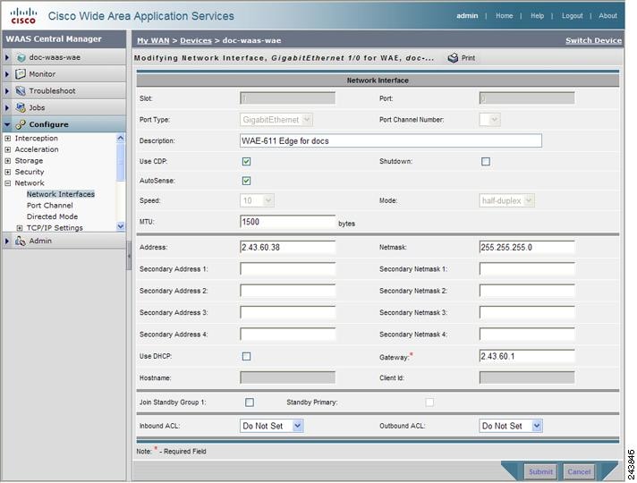 Cisco wide area application services waas software locate vnc server ip address