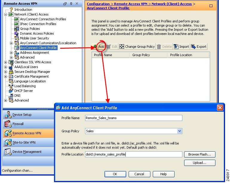 cisco anyconnect profile editor software