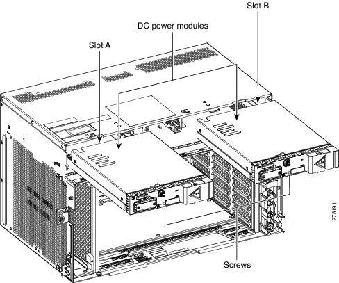 Installing the DC Power Modules