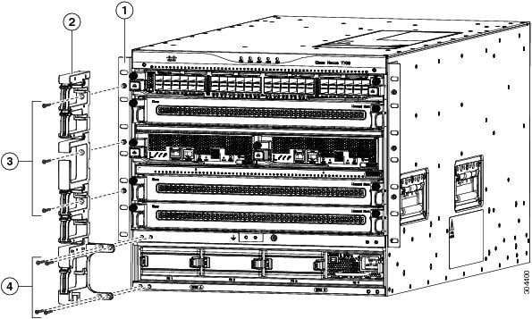 Attaching a cable management assembly to the chassis