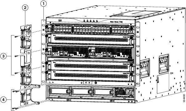 Attaching a cable management assembly to the chassis