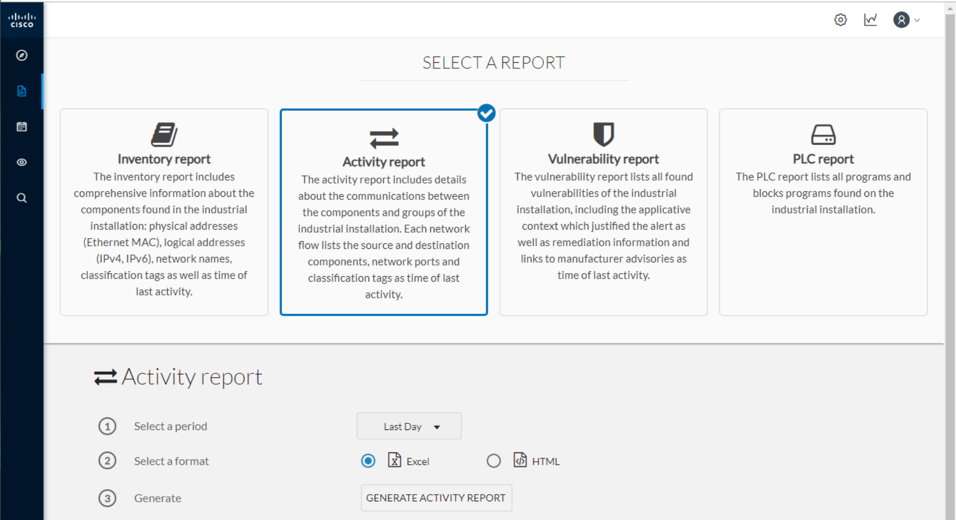Cisco Cyber Vision GUI User Guide, Release 4.1.0 - Navigating 