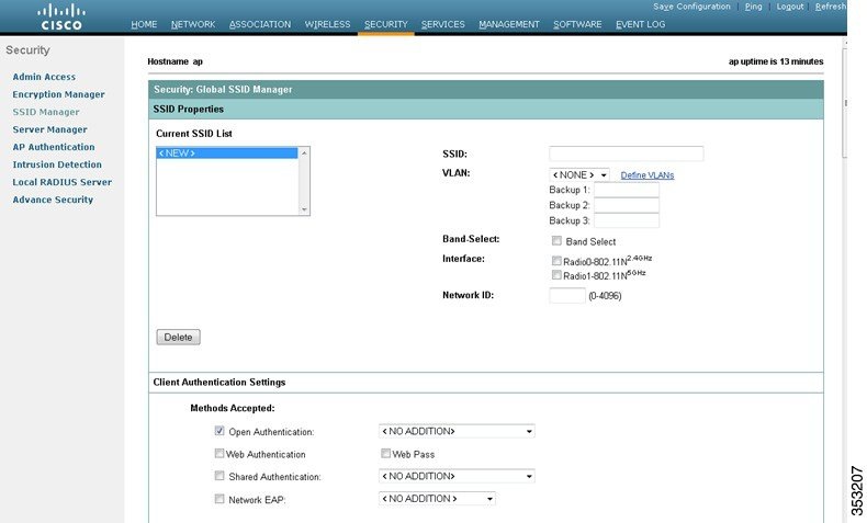 Cisco Ios Configuration Guide For Autonomous Aironet Access Points Cisco Ios Release 15 3 3 Jab Configuring Multiple Ssids Cisco Aironet 1600 Series Cisco