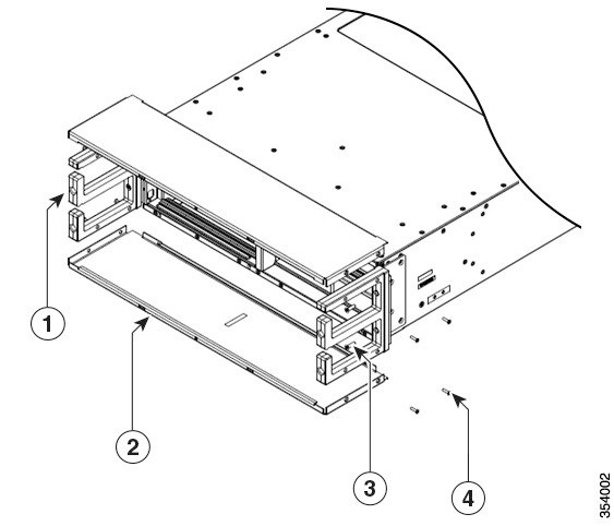 Attaching a cable management assembly to the chassis