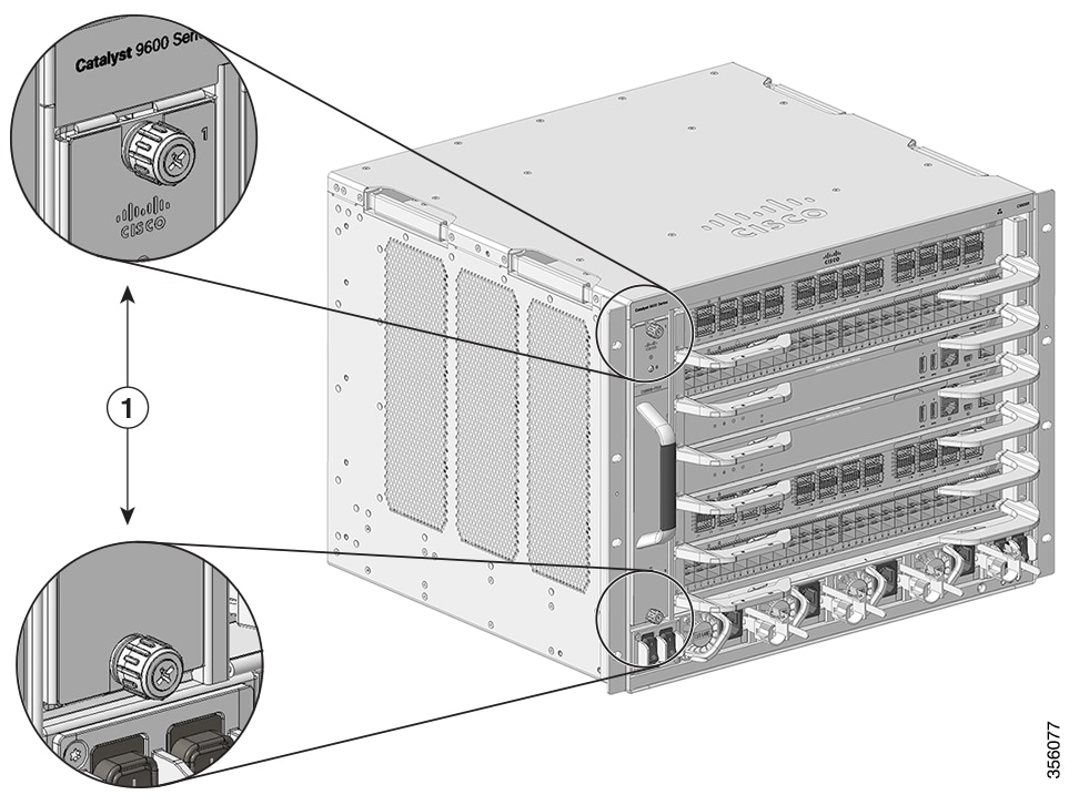 Cisco Catalyst 9600 シリーズ スイッチ ハードウェア設置ガイド