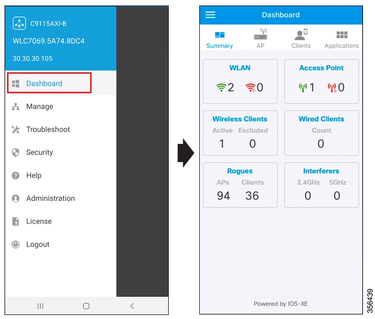 User Guide for Cisco Catalyst Wireless Mobile Application Managing