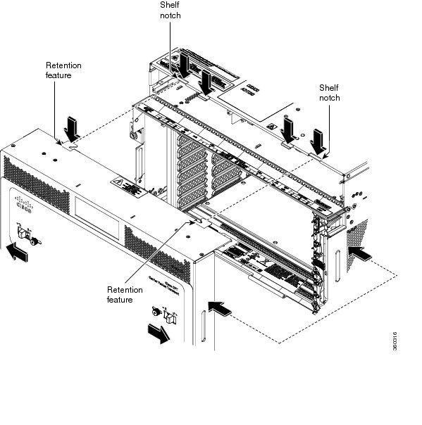 Placing Deep-Front Panel and Shelf in line