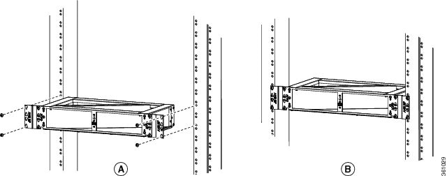 Installing the bottom horizontal air plenum in the ANSI 23-inch configuration