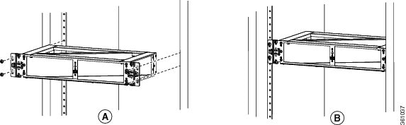 Installing the horizontal air plenum in the ETSI configuration