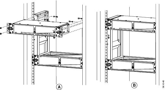 Installing the horizontal air plenum above the vertical plenums