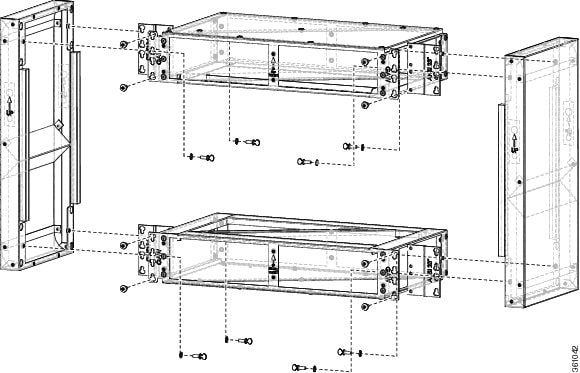 Pre-assembling the air plenums