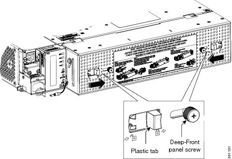 Engage the Deep-Front Panel and Shelf