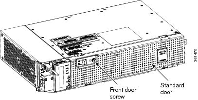 Close the Standard Door of NCS 2002 Shelf