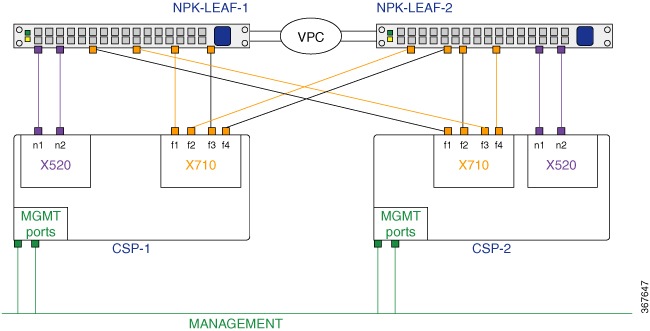 Connecting CSP Devices and Switches