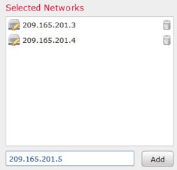 Network object group load balancer public addresses.