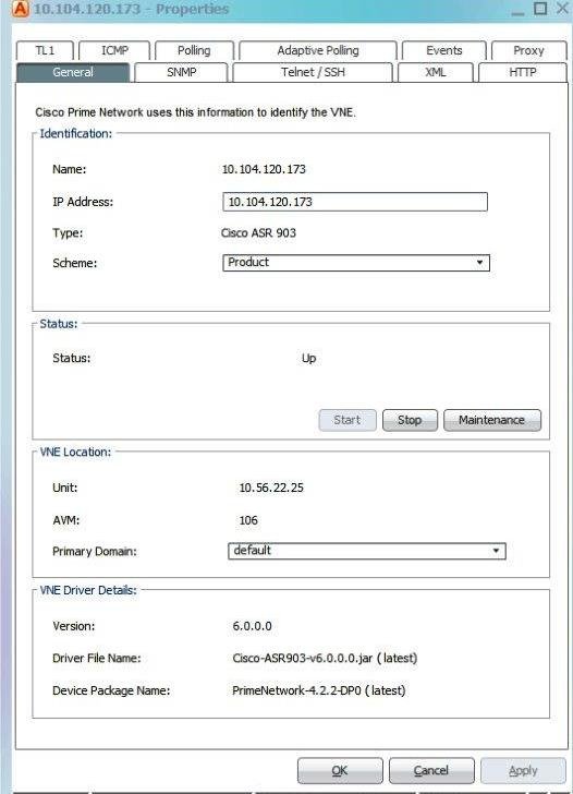 Cisco Prime Network Administrator Guide, 4.2.2 Managing Prime Network
