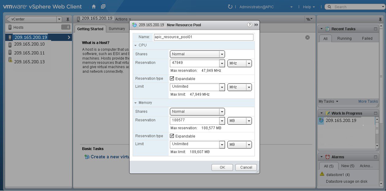 Cisco Application Policy Infrastructure Controller Enterprise Module on ...