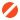 red circle with slanted line