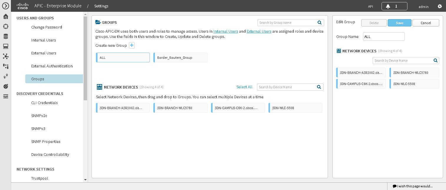 Configuring Groups