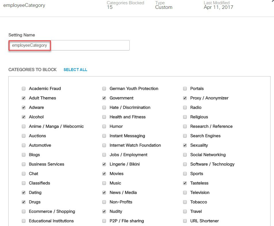 Cisco Umbrella WLAN Integration Guide - Cisco