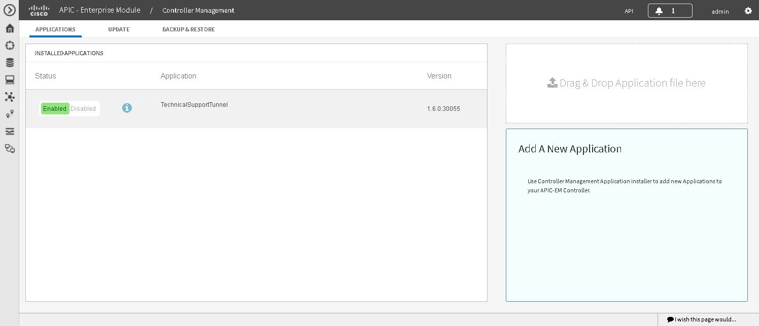 Cisco Application Policy Infrastructure Controller Enterprise Module ...
