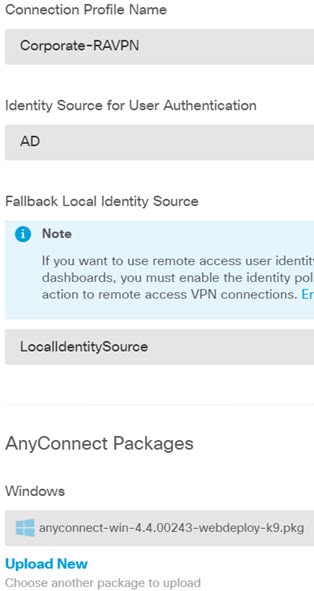 远程接入 VPN 连接设置。