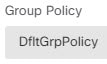 Group policy setting.