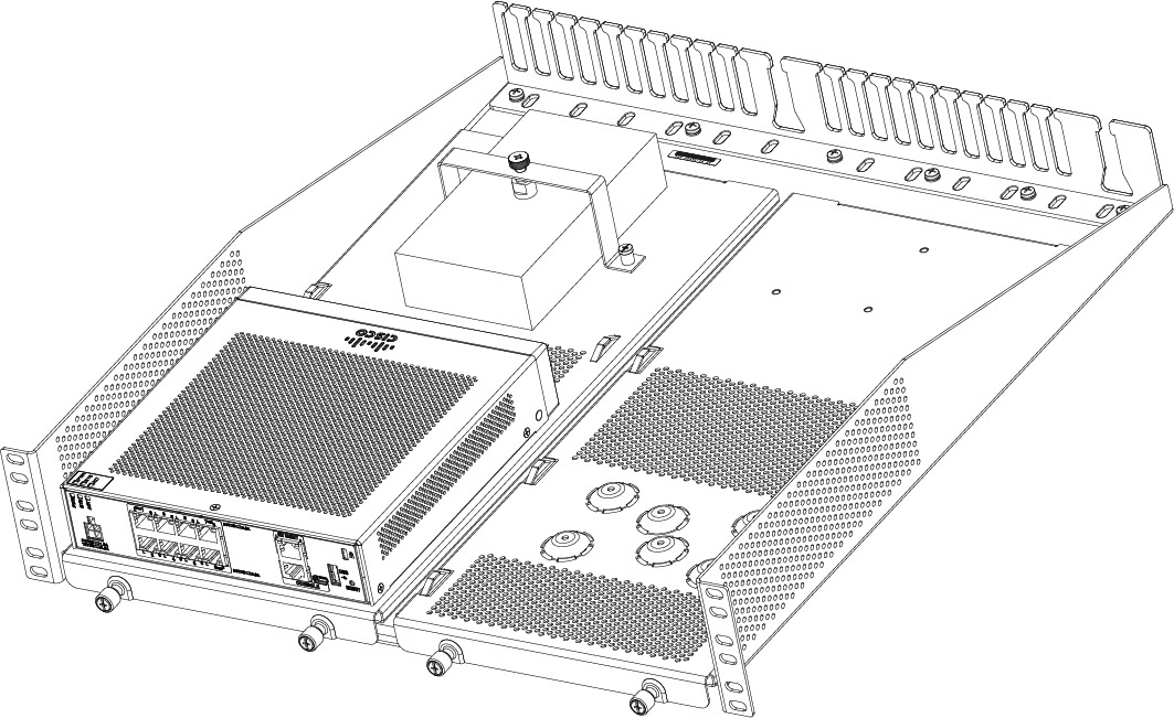 Cisco Firepower 1010 Hardware Installation Guide Mount the Chassis