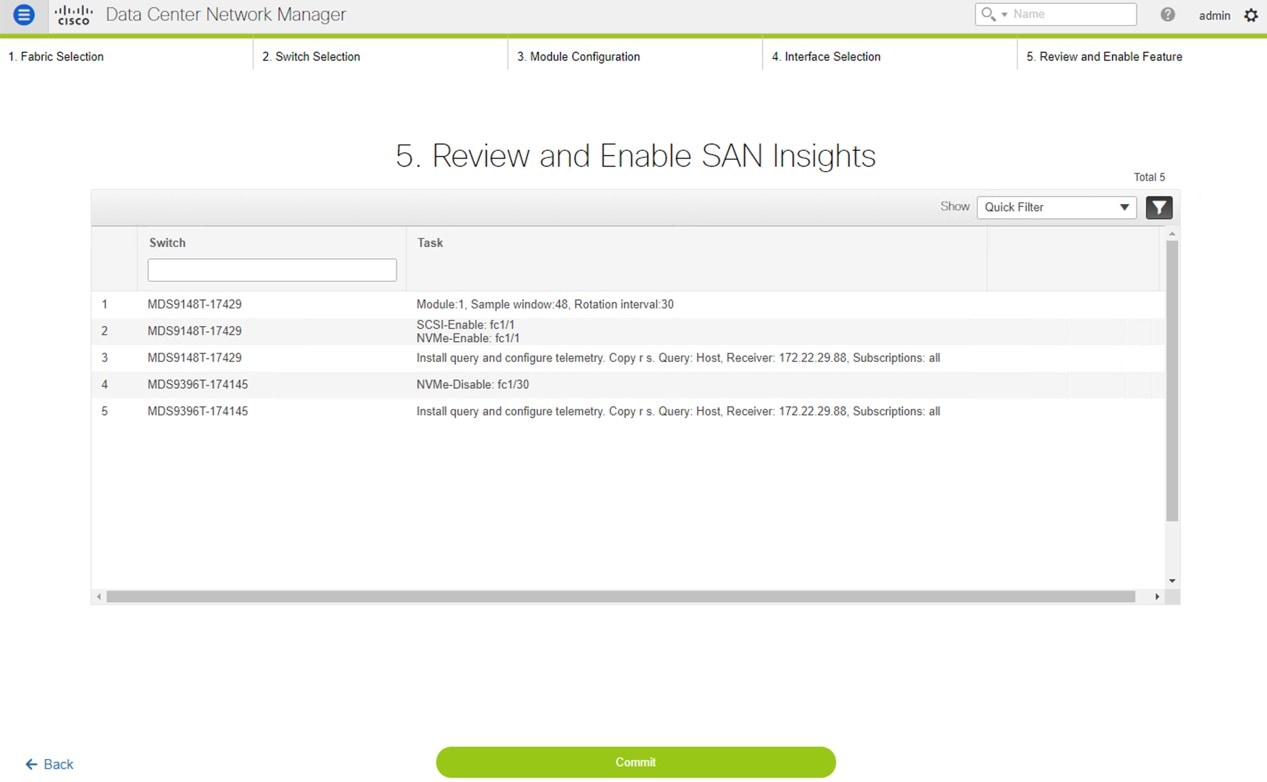 Review and Enable SAN Insights