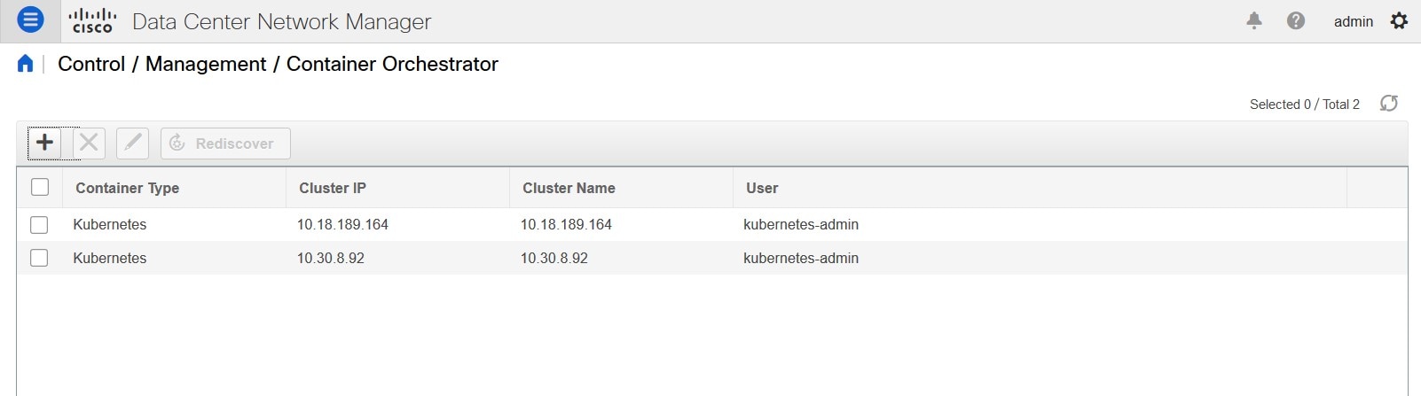 Add container orchestrator