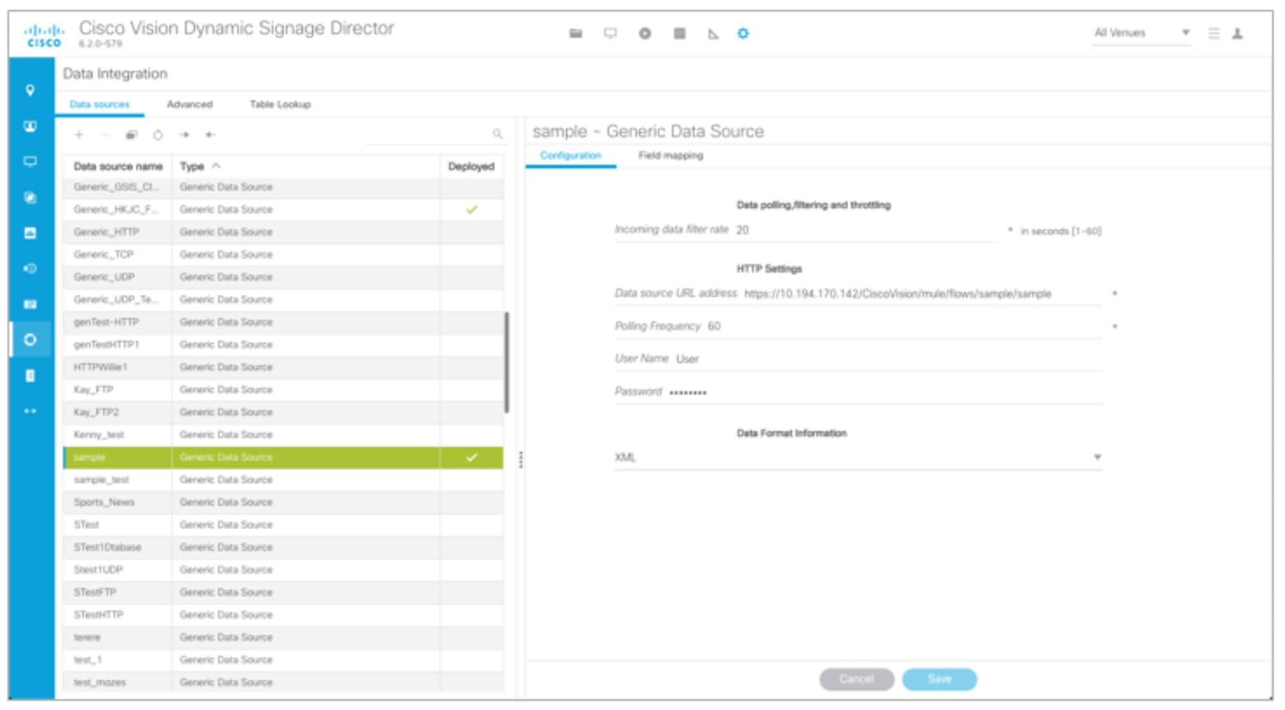 Release 6.2: Cisco Vision Director Data Integration Guide - Designing ...