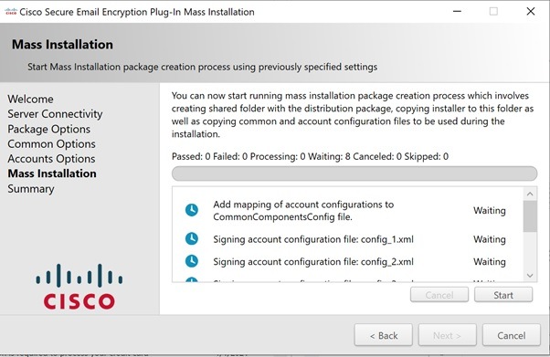 Cisco Secure Email Encryption Plug-in 1.2.1 管理者ガイド - 一括インストールの実行 [Cisco ...