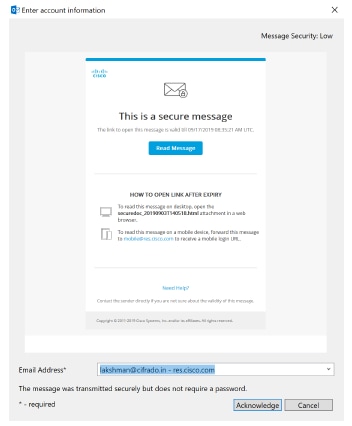 Cisco Secure Email Encryption Plug In 1 2 1 Administrator Guide Configuring And Using The Cisco Secure Email Encryption Plug In For Outlook Cisco Email Encryption Cisco