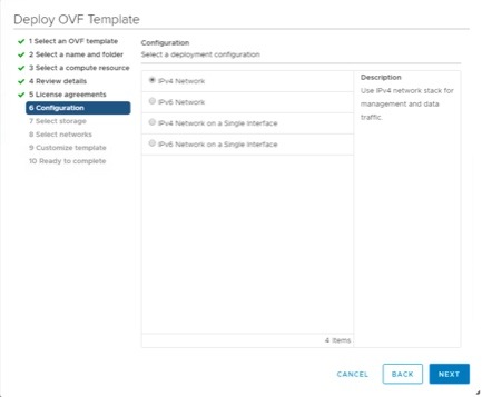 Select Configuration