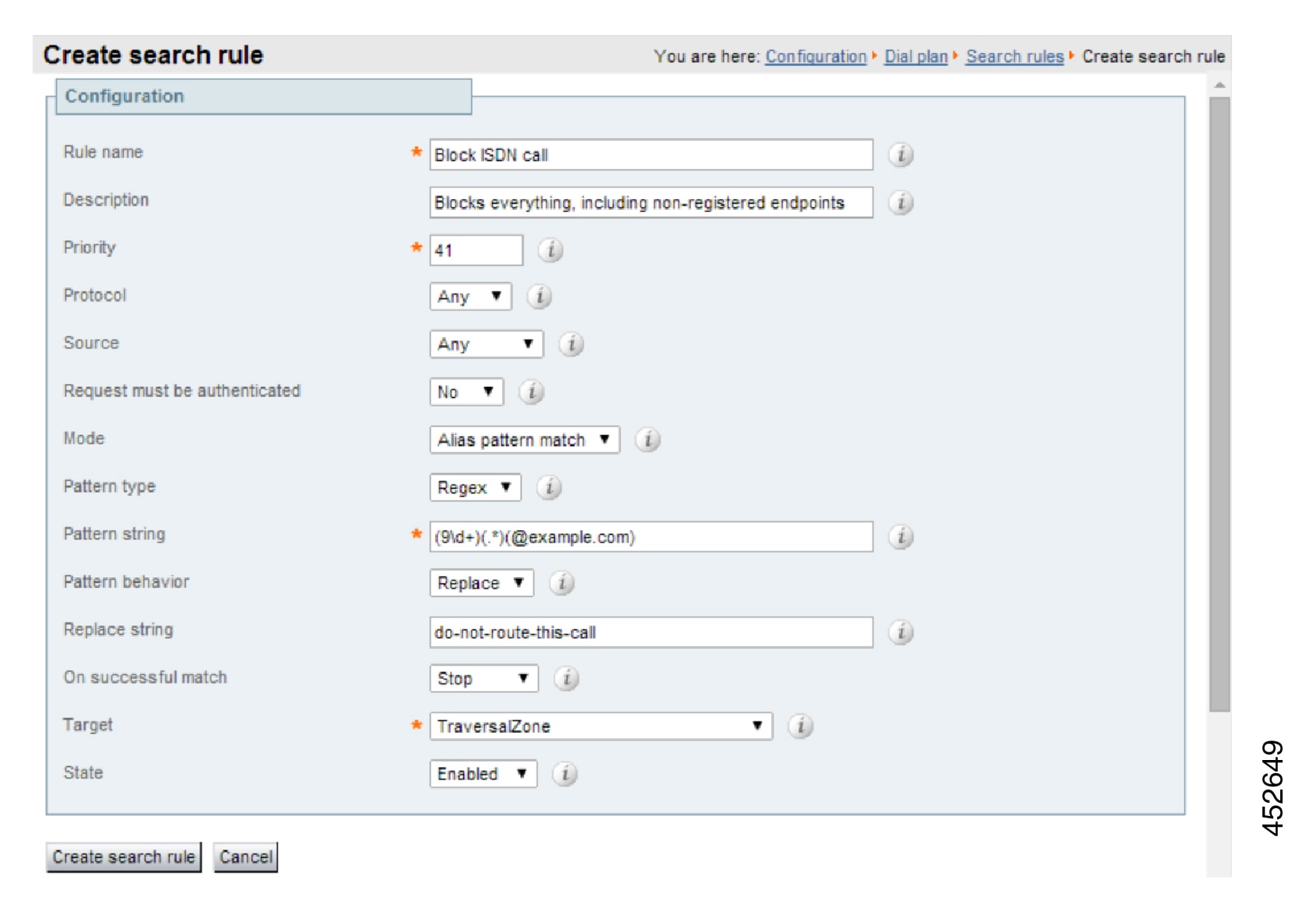 Source configuration