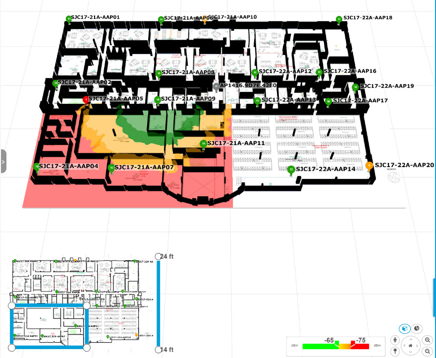 Clip box in a 3D map