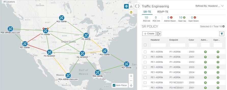 SR-TE Policy Deployment